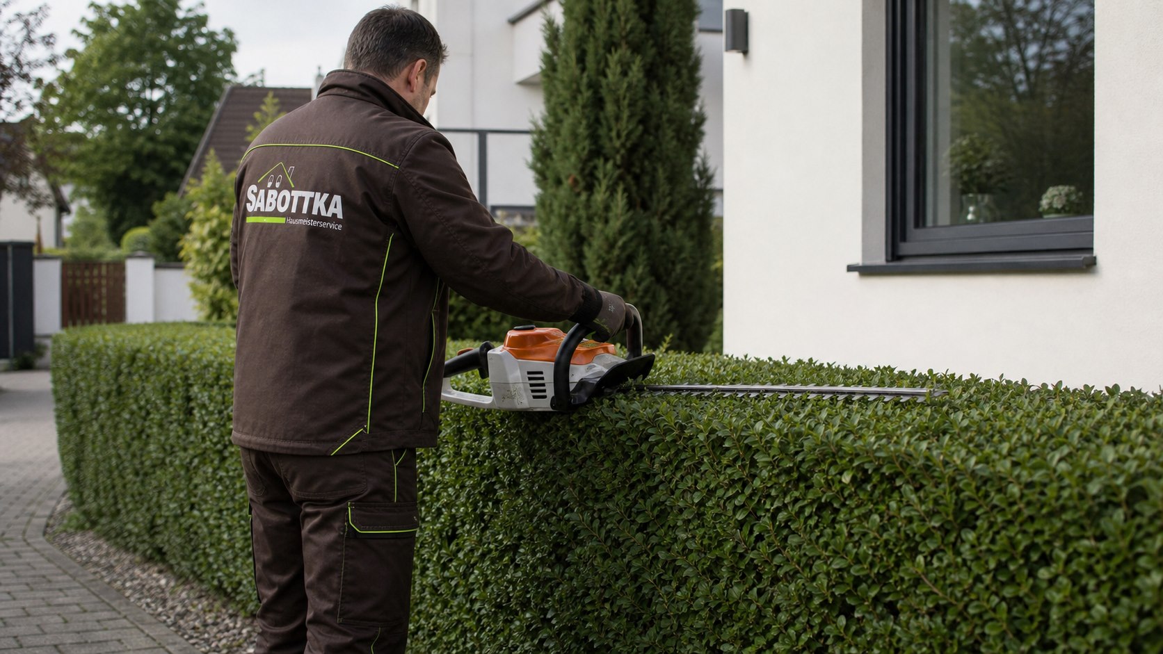 Gartenpflege und Au&szlig;enreinigung an einer Wohnanlage in Sinzig, Remagen, Bad Breisig, Bad Neuenahr-Ahrweiler und Umgebung