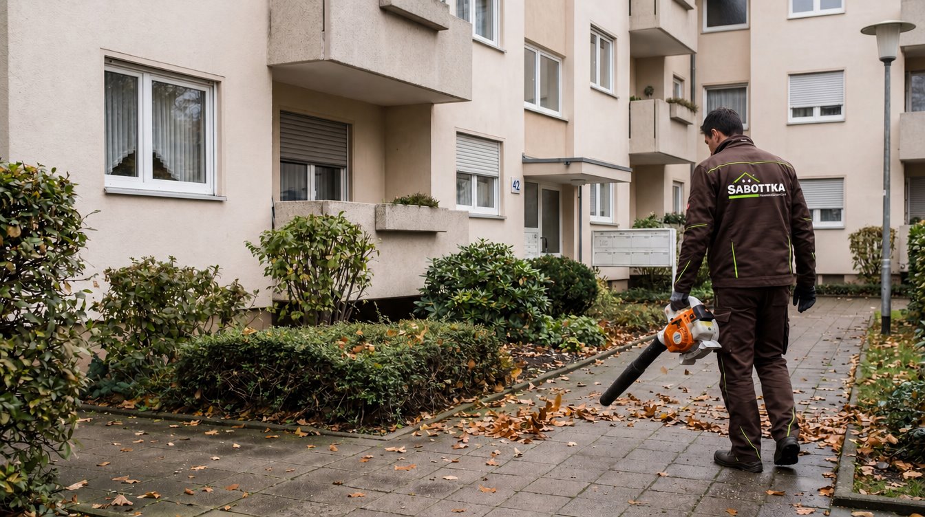 Hausmeisterservice Sabottka bei einer gepflegten Wohnanlage in Sinzig